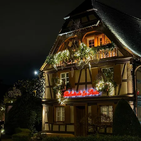 ホテル Restaurant Relais De La Poste - Strasbourg Nord ラ・ヴァンツェナウ