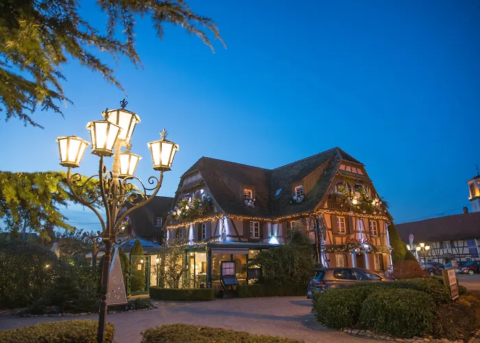 فندق Restaurant Relais De La Poste - Strasbourg Nord لا وانتزيناو