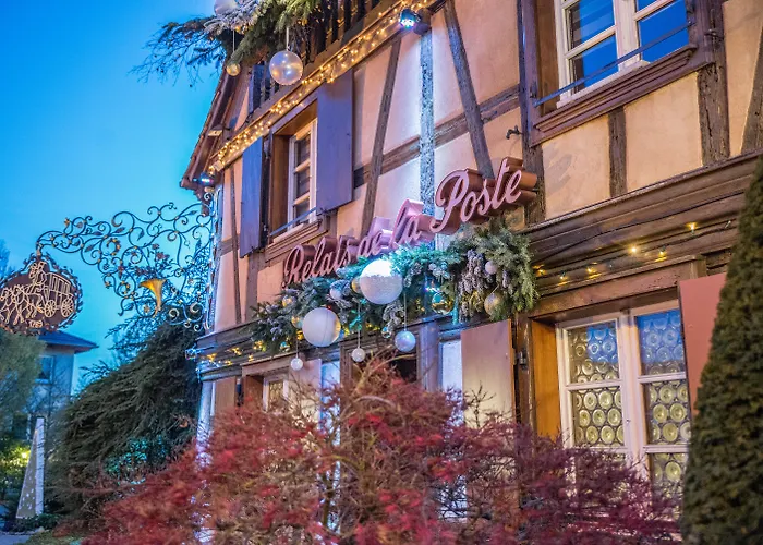 Restaurant Relais De La Poste - Strasbourg Nord 3* 拉·旺泽瑙