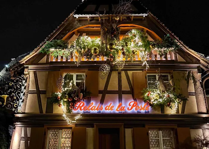 酒店 Restaurant Relais De La Poste - Strasbourg Nord 拉·旺泽瑙