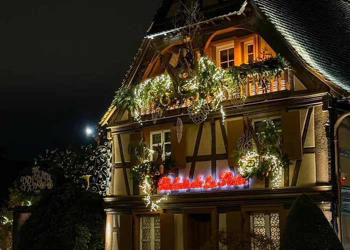 酒店 Restaurant Relais De La Poste - Strasbourg Nord 拉·旺泽瑙